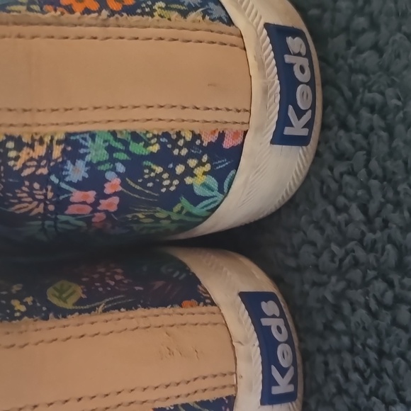 KEDS X RIFLE PAPER COMPANY Floral Canvas High Top Sneakers - Picture 2 of 12